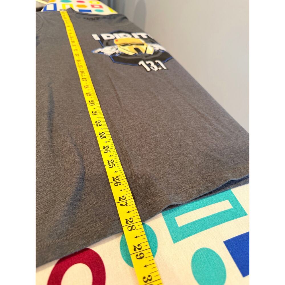 runDisney Star Wars Dark Side 2017 Challenge 19.3 Finisher Shirt Gray Women’s XL - Picture 5 of 5